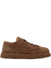 Marsèll Pallottola Crepping Derby Shoes In Brown