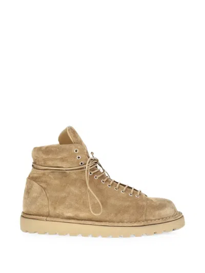 Marsèll Pallottola Suede Ankle Boots In Neutral