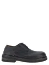 Marsèll Lace-up Chunky Sole Round Toe Shoes In Black