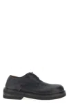 Marsèll Lace-up Chunky Sole Round Toe Shoes In Black