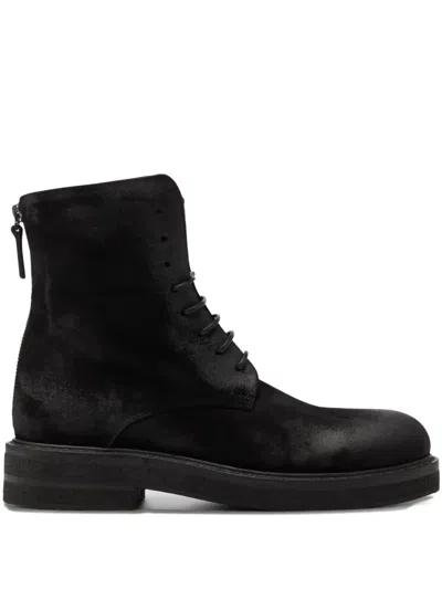 MARSÈLL PARRUCCA LACE-UP ZIP BOOTS