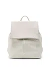 Marsèll Patta Leather Backpack In White