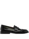 Marsèll Penny Leather Loafers In Black