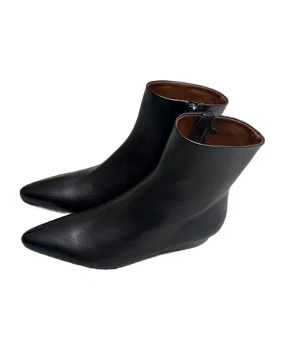 Marsèll Pointed Ankle Boots In Black
