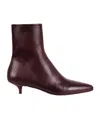 Marsèll Pointed Boots In Burgundy