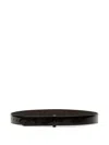 Marsèll Pointed-tip Leather Belt In Black