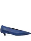 Marsèll Pointed-toe Kitten-heel Pumps In Blue