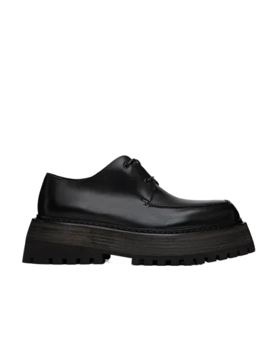 Marsèll Quadrarmato Strapped Business Casual Shoes In Black