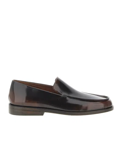 MARSÈLL POLISHED-LEATHER LOAFERS