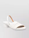 Marsèll Ruched Open Toe Sandal With Round Heel