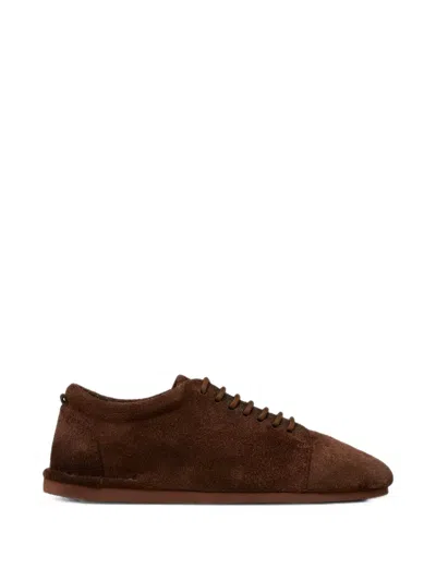 Marsèll Sancrespella Suede Lace-up Derby Shoes In Multi