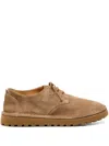 Marsèll Sancrispa Alta Pomice Lace-up Suede Derby Shoes In Brown