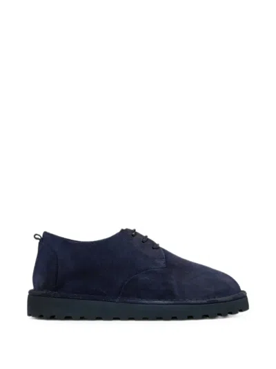 Marsèll Sancrispa Alta Ridged-sole Derby Shoes In Blue