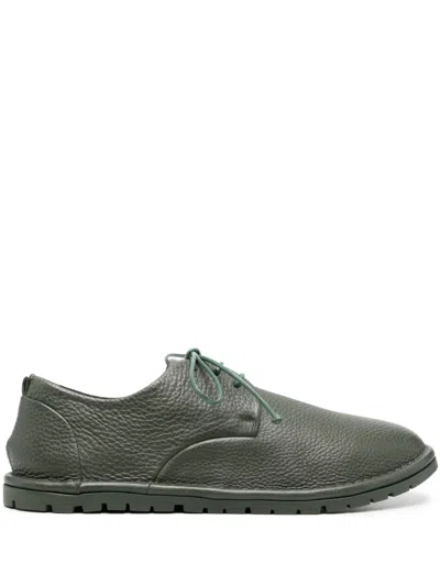 Marsèll Sancrispa Leather Derby Shoes In Green