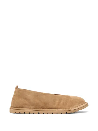 Marsèll Sancrispa Suede Ballet Flats In Brown