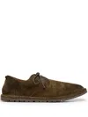 Marsèll Sancrispa Suede Derby Shoes In Brown