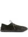 Marsèll Sancrispa Suede Derby Shoes In Green