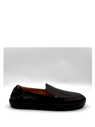 Marsèll Scatopelle Gathered Loafers In Black