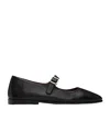 Marsèll Scivolo Leather Ballet Flats In Black
