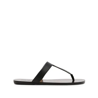 Marsèll Sottile Leather Sandals In Black