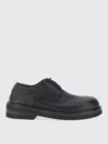 Marsèll Lace-up Chunky Sole Round Toe Shoes In Black