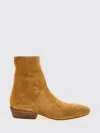 Marsèll Granblocco Suede Ankle Boots Block Heel In Nude