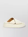Marsèll Slide Sandals With Criss-cross Straps And Platform Sole