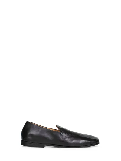 Marsèll Smooth Calf Leather Loafer In Black