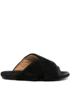 Marsèll Spanciata Leather Sandals In Schwarz