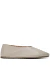 Marsèll Woman Ballet Flats Taupe Size 7 Calfskin In Neutral