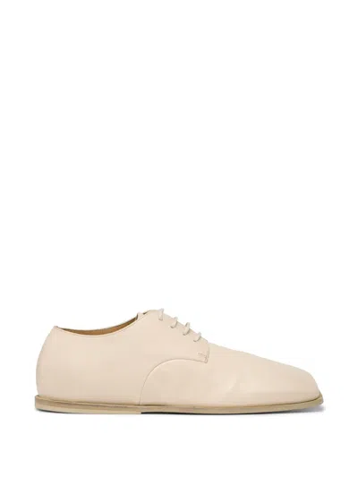 Marsèll Square-toe Derby Shoes In Neutral