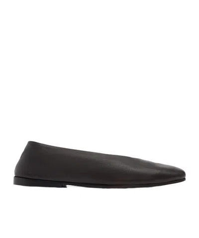 Marsèll Square-toe Low Shoes In Black