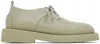 Marsèll Ssense Exclusive Green Gomme Gommello Derbys In 721 Sage