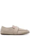 Marsèll Taupe Steccoblocco Loafers In Grey