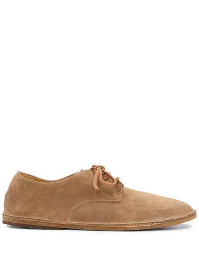 Marsèll Strasacco Leather Derby Shoes In Brown