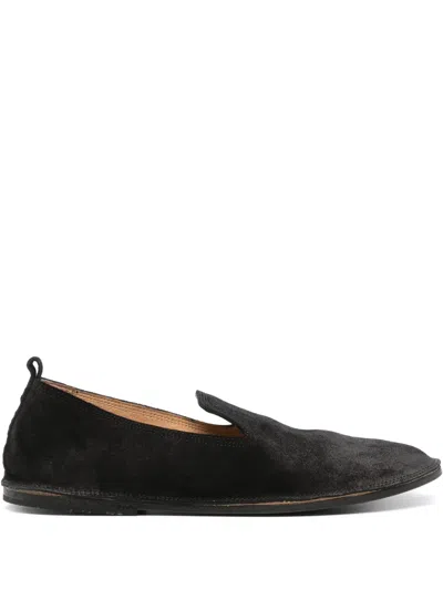 Marsèll Strasacco Suede Slippers In Black
