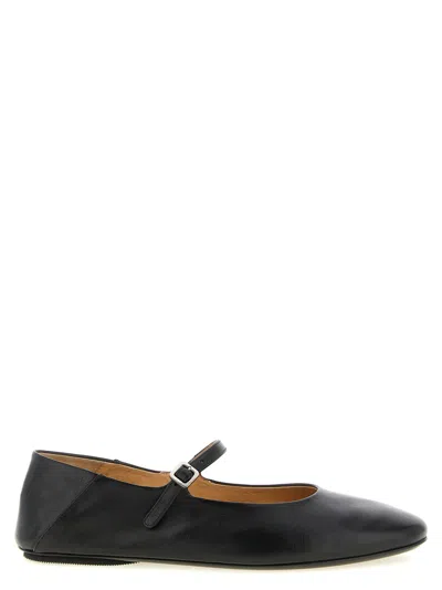 Marsèll 'strascico' Ballet Flats In Black