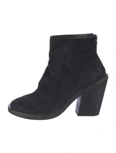 Pre-owned Marsèll Suede Boots In Black