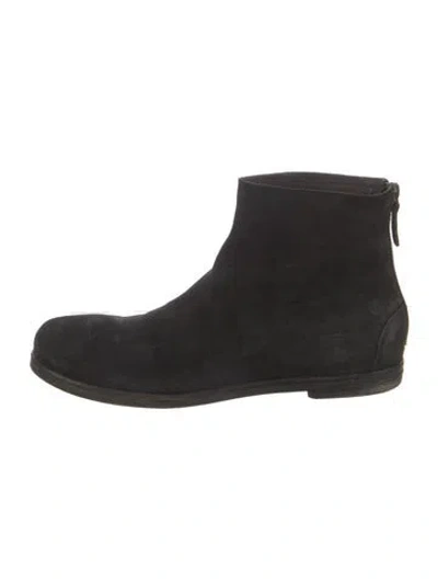 Pre-owned Marsèll Suede Boots In Black