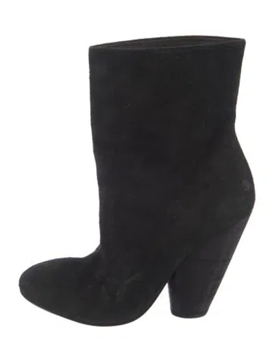 Pre-owned Marsèll Suede Boots In Black