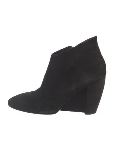 Pre-owned Marsèll Suede Boots In Black