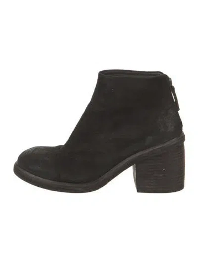 Pre-owned Marsèll Suede Boots In Black