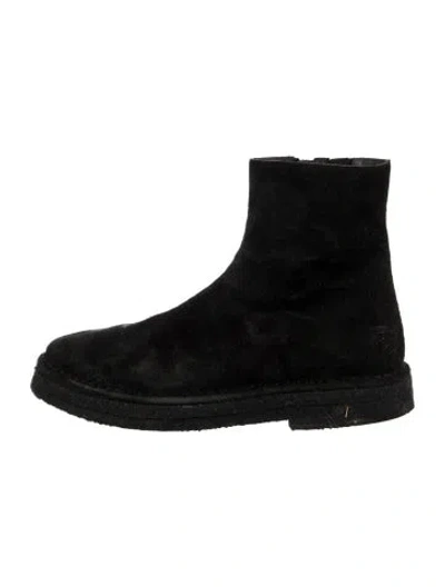 Pre-owned Marsèll Suede Boots In Black
