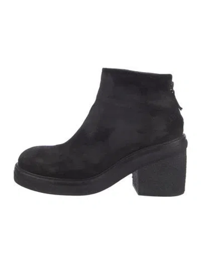 Pre-owned Marsèll Suede Boots In Blue