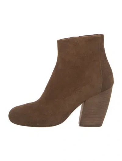 Pre-owned Marsèll Suede Boots In Brown