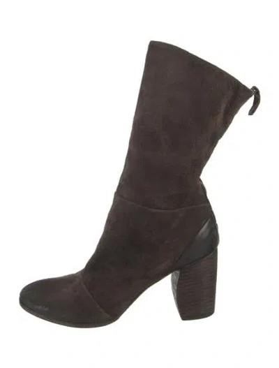 Pre-owned Marsèll Suede Boots In Brown