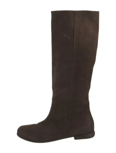 Pre-owned Marsèll Suede Boots In Brown