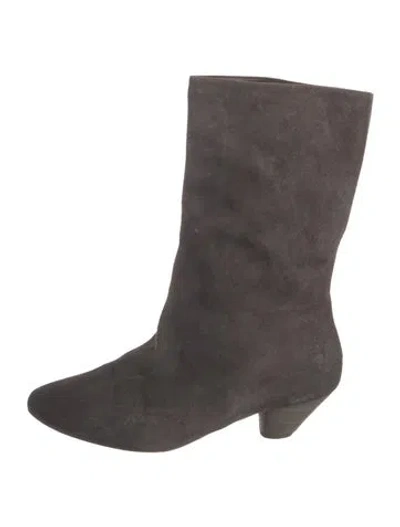 Pre-owned Marsèll Suede Boots In Brown/grey