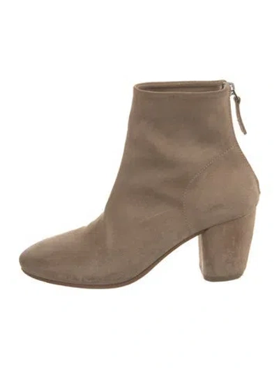Pre-owned Marsèll Suede Boots In Neutral