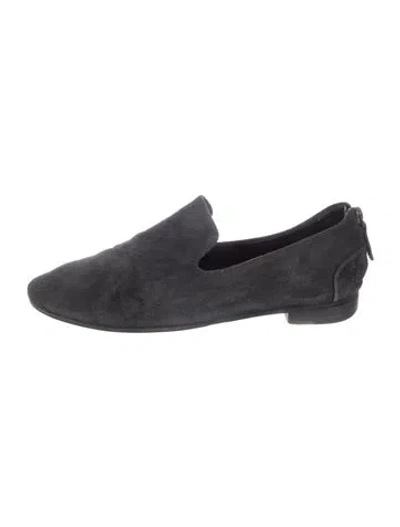 Pre-owned Marsèll Suede Loafers In Blue